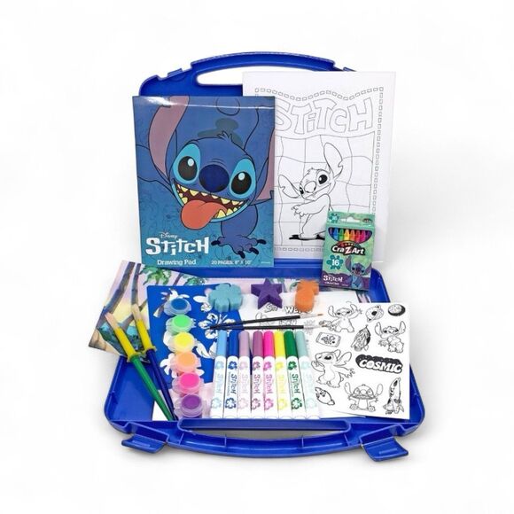 Disney Lilo Stitch Kids Ultimate Creative Arts & Crafts Set Cra-Z-Art - Picture 2 of 7